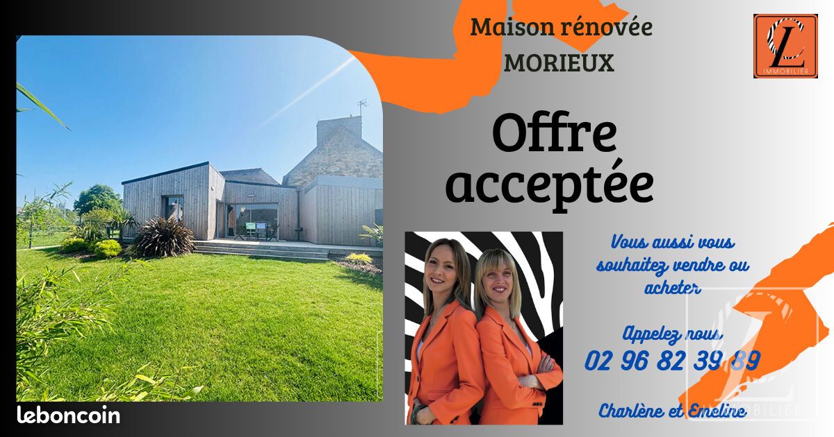 Maison 3 pièces 83 m² · à Lamballe-Armor · 83 m² · 254 400 €
