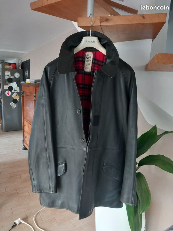 Veste Cuir Pompier (image 2)