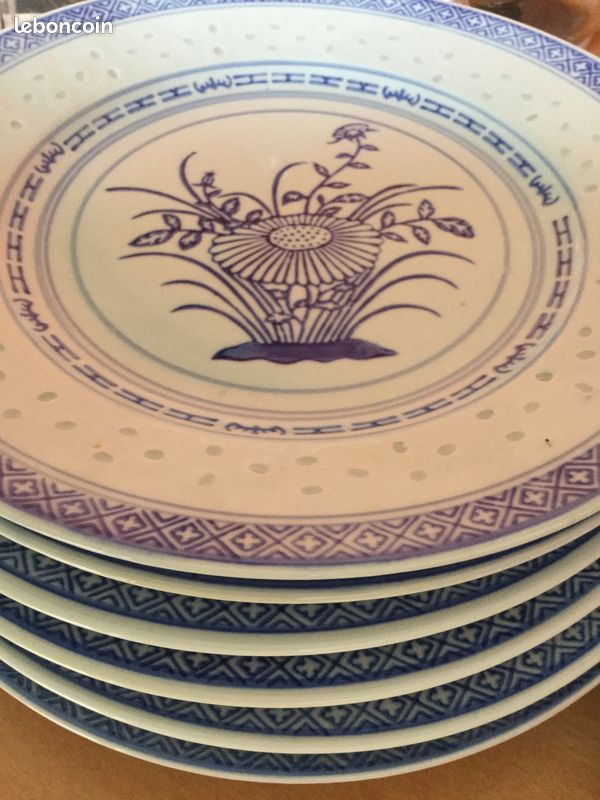 Assiettes et plats chinois (image 1)