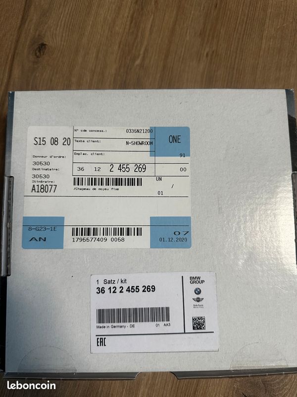 Lot de 4 centres BMW (image 2)