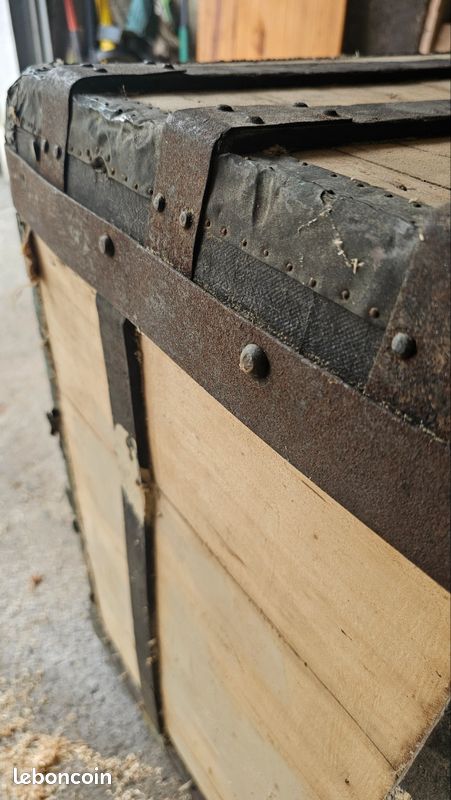 Malle / coffre bois (image 4)