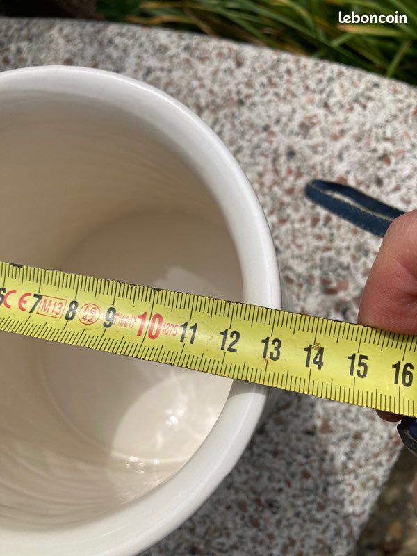 Pot à thé hermétique Villeroy & Boch – Vitroporcelaine crème écru – vintage (image 7)