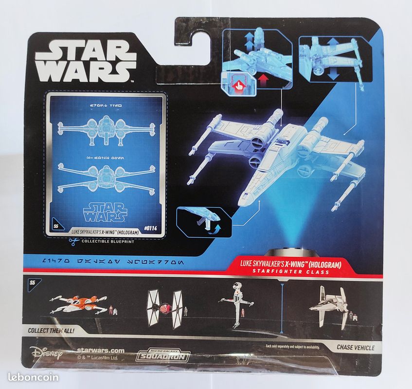 STAR WARS - Luke Skywalker's X-Wing Hologram & Figurines - Jazwares (image 2)