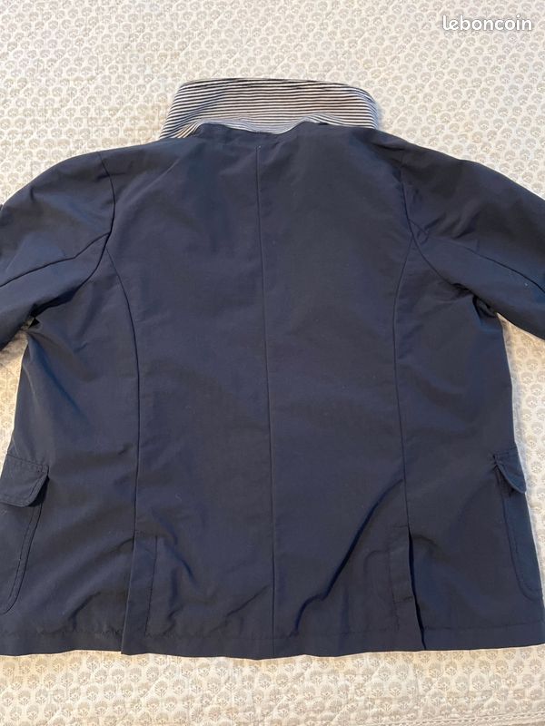 Veste enfant bleu marine, 12 ans, Petit Bateau, comme neuve (image 3)