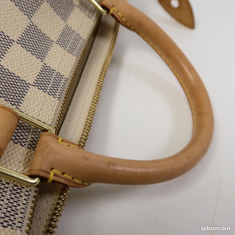 Sac Speedy 30 Vintage en toile damier azur (image 14)