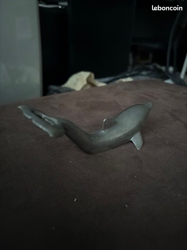Dauphin décapsuleur en argent (image 2)