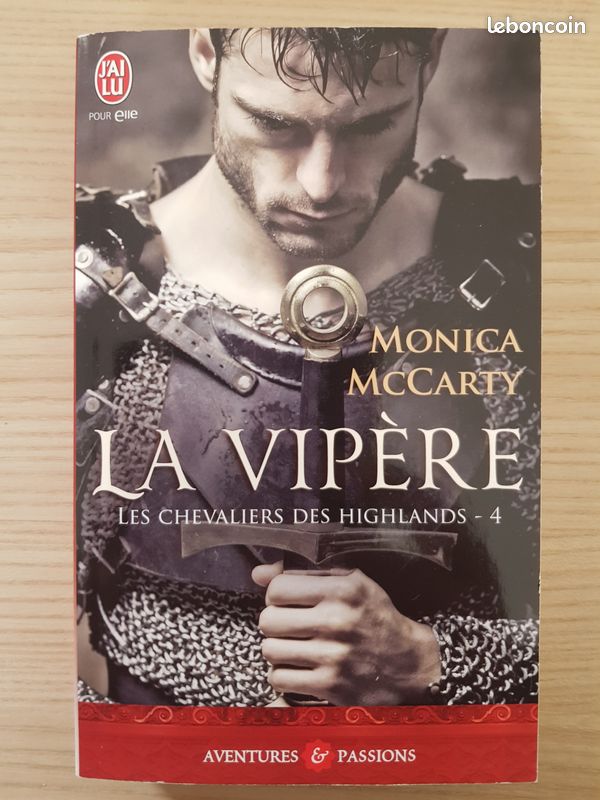La vipère Les chevaliers des Highlands Tome 4 Par Monica McCarty (image 1)