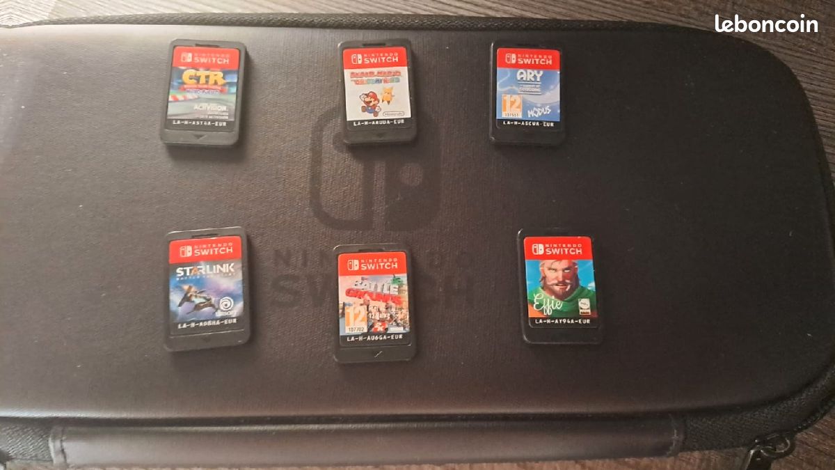 Nintendo switch + jeux et accessoires (image 5)