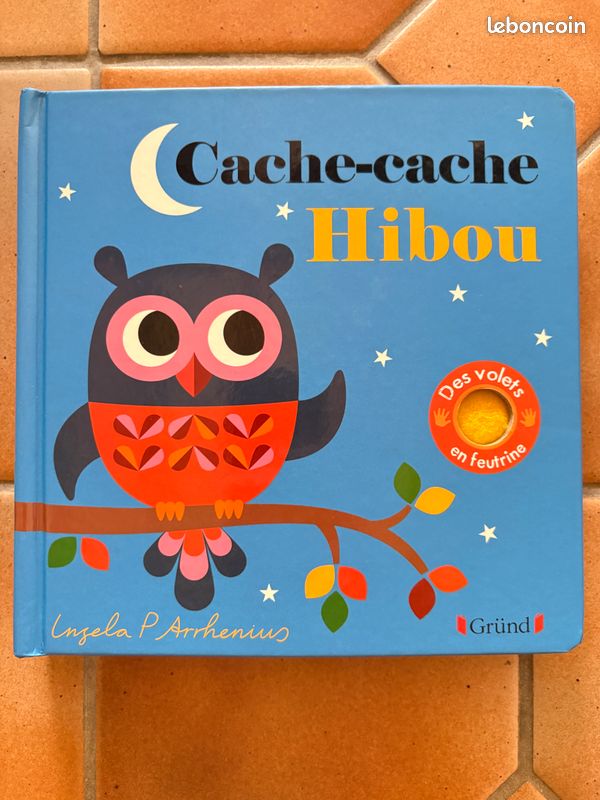 Livre enfant cache cache hibou (image 1)
