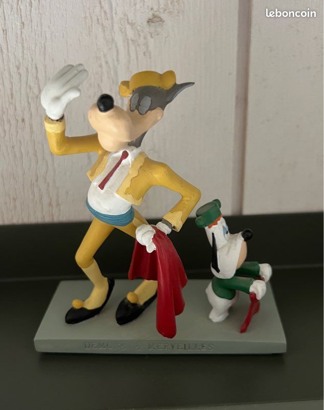 Horloge Droopy, Le Loup Et La Pin-up DEMONS & MERVEILLES Tex Avery Looney Tunes Pendule 23 Cm