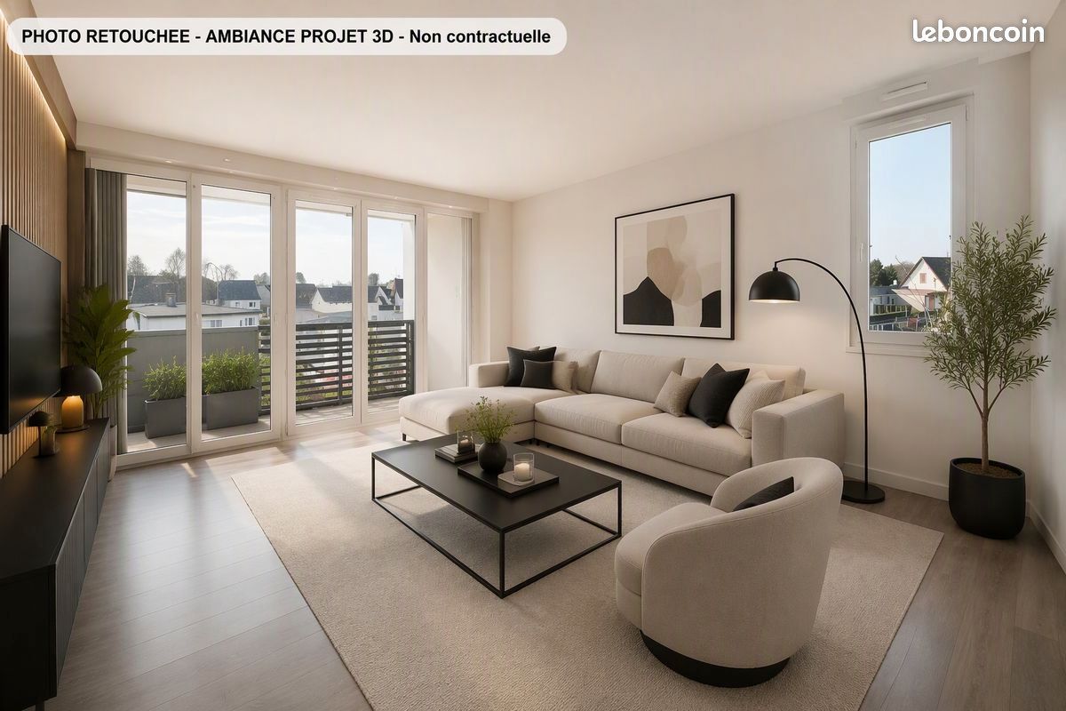 Appartement 2 pièces 47 m² · à Gournay-en-Bray · 47 m² · 70 200 €