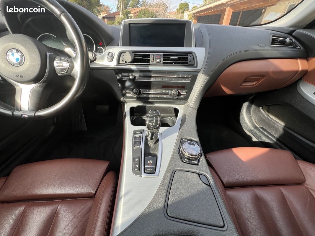 BMW SERIE 6 COUPE F13 640d xDrive 313ch Exclusive Individual Entretien complet Garantie 12 mois (image 12)