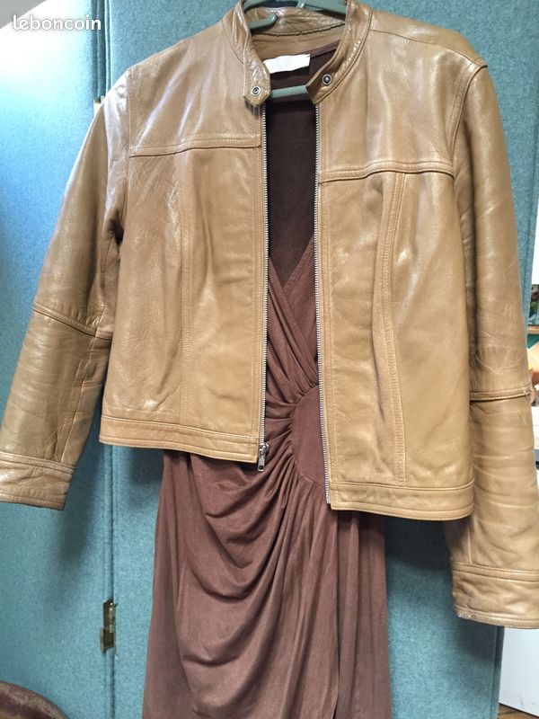 Vest cuir APARA Vintage (image 1)