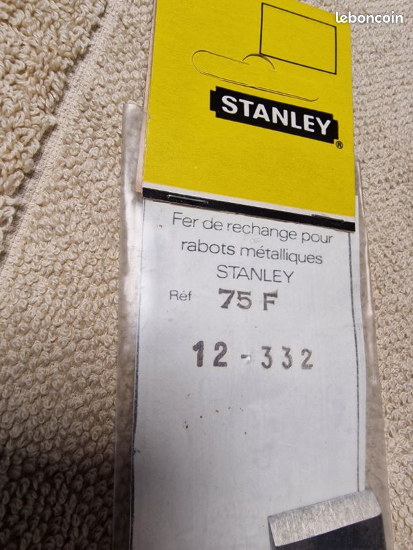 STANLEY Fer à rabot Guillaume 28 mm NEUF (image 1)