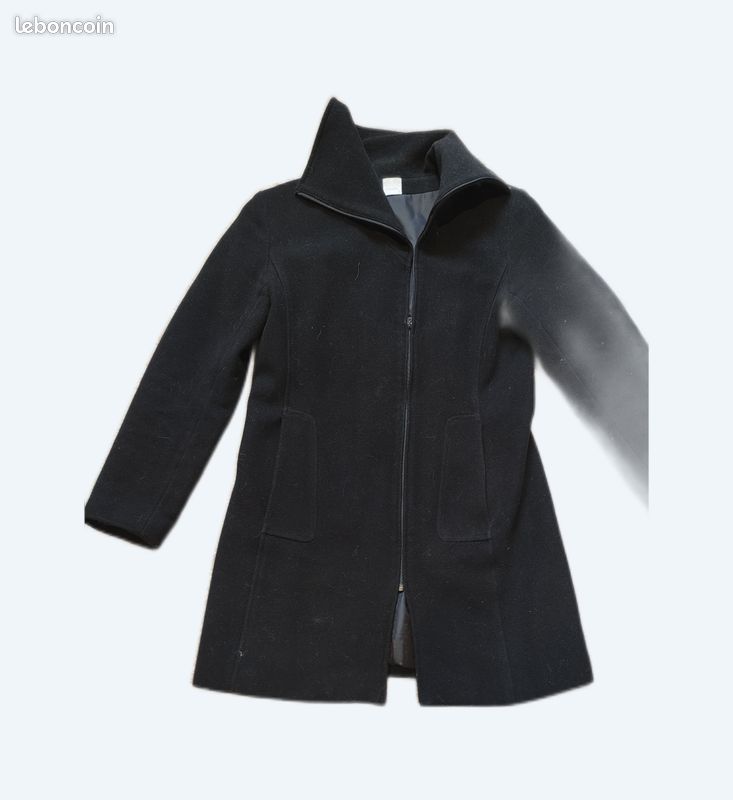 Manteau noir (image 1)