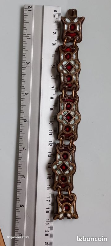 Bracelet bronze signé Dominique Piechaud (image 8)