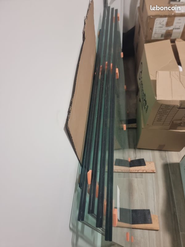 Garde corps NAO Verre avec aluminium (image 2)