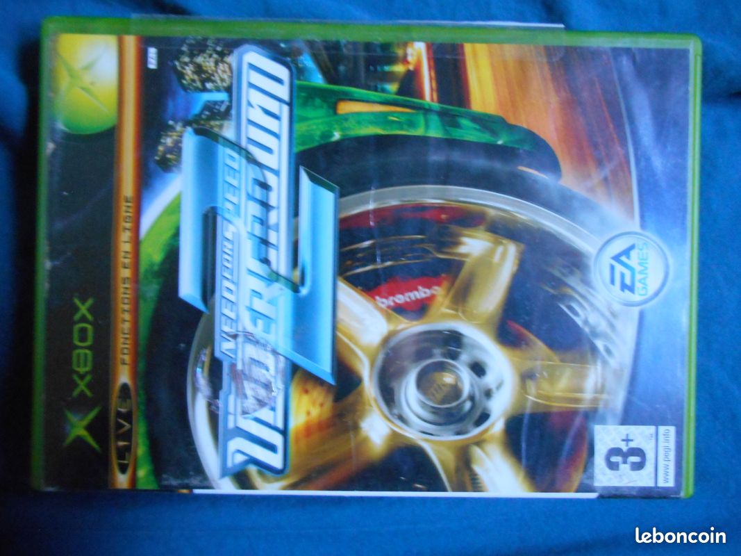 Jeu Xbox Need for speed Underground VF Jeux vidéo