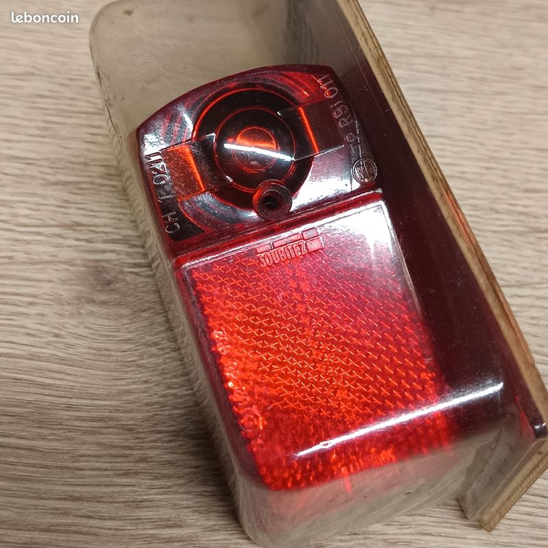 Feu Arrière Luxor Pour Vélo Ancien – Neuf – Compatible Cibie, Soubitez, Herse