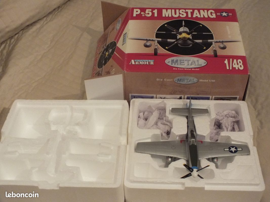 1/48 Franklin Mint Armour 98007 – P-51D Mustang (image 3)