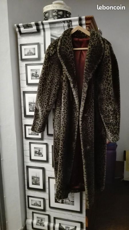 Manteau HIVER fausse fourrure (image 1)