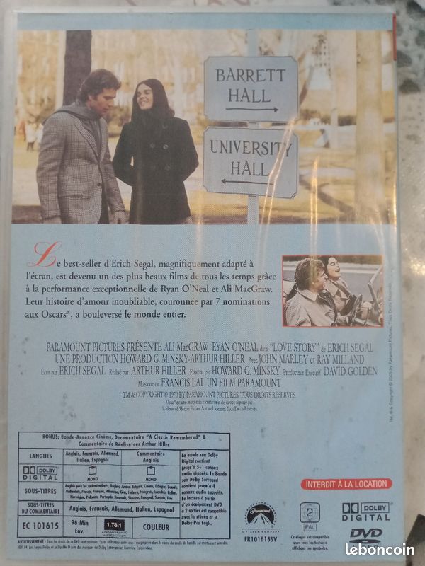 Dvd love story (image 2)