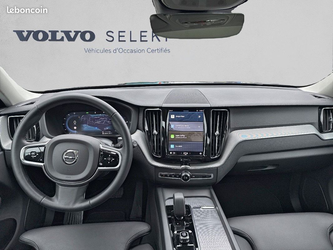 VOLVO XC60 T6 AWD Hybride rechargeable 253 ch+145 ch Geartronic 8 Plus Style Dark (image 4)