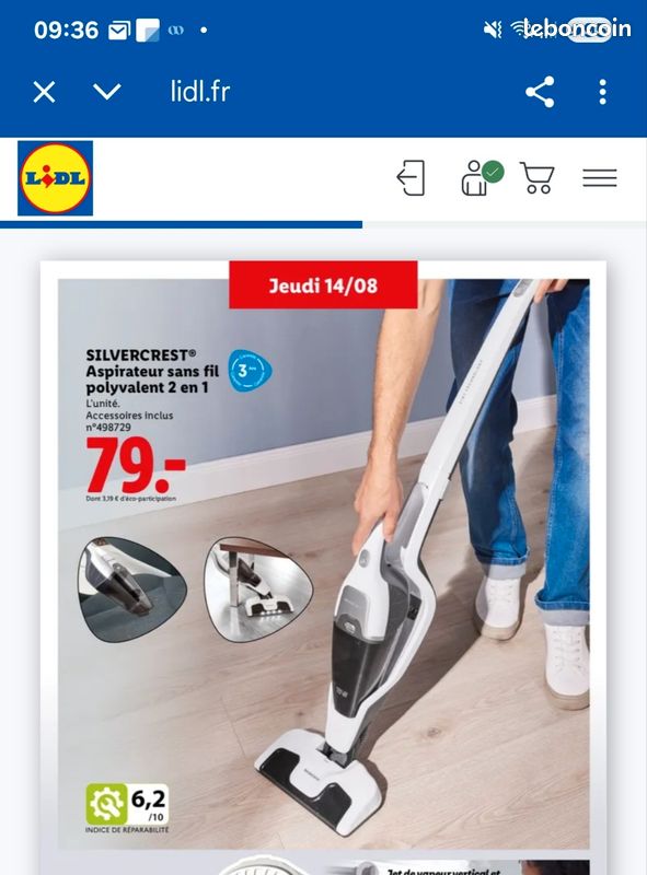 Balai Silvercrest Aspirateur Sans Fil Silvercrest En Aspirateur Balai