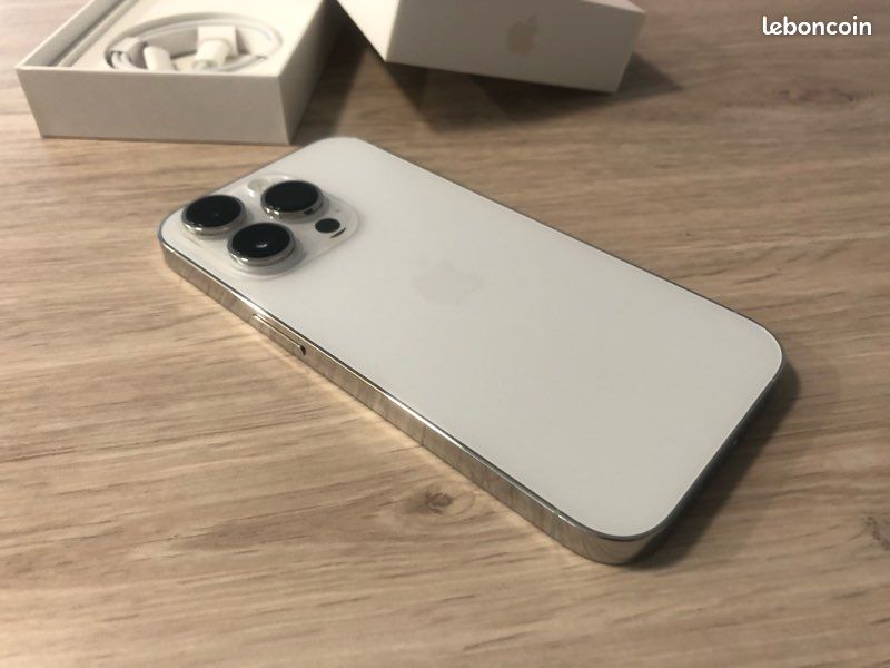 APPLE iPhone 14 Pro 128GB Silver - Excellent état (image 4)