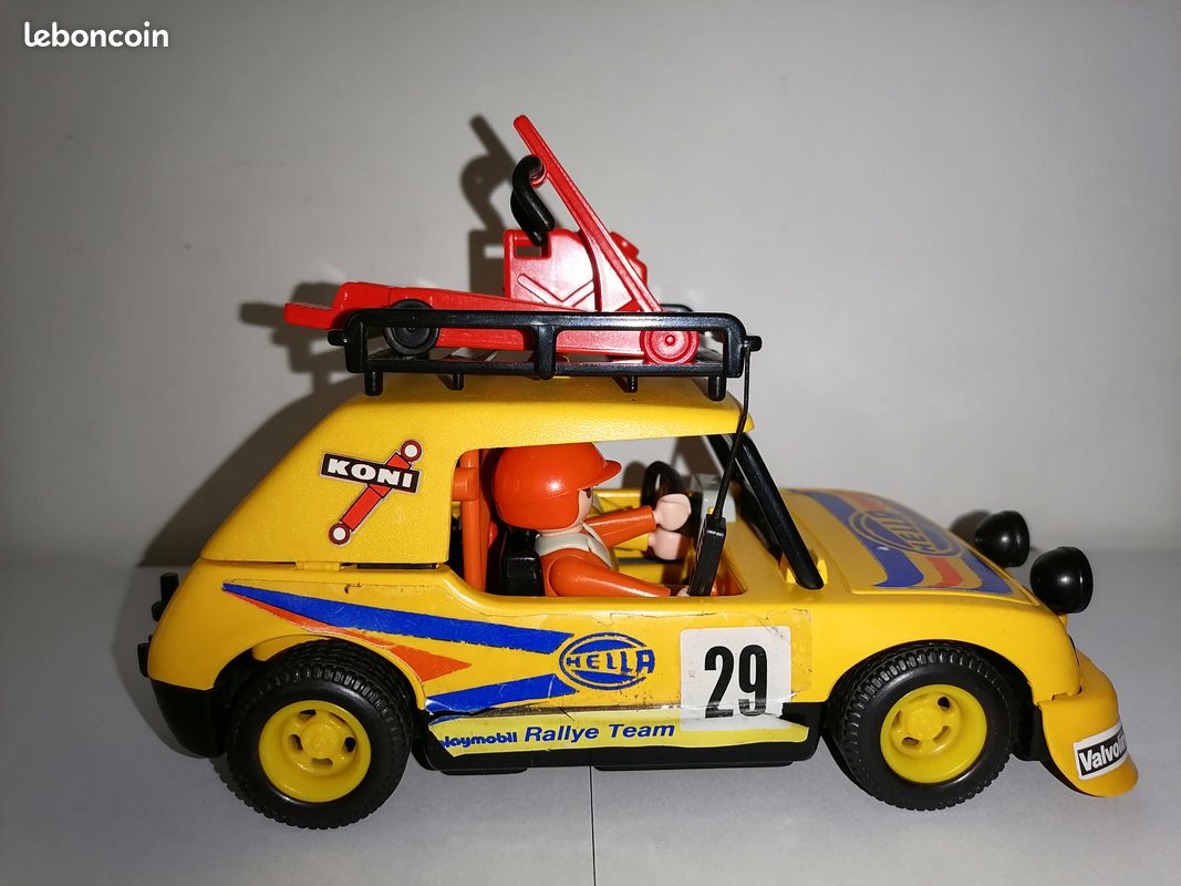 Playmobil 3524 voiture rallye vintage, personnages et à Seloncourt