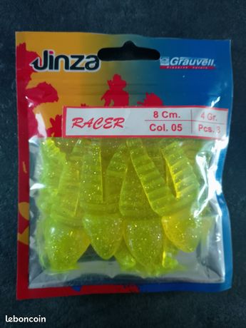 Lot De Leurres Souples Grauvell Jinza 66 - 30 Pièces - Neufs