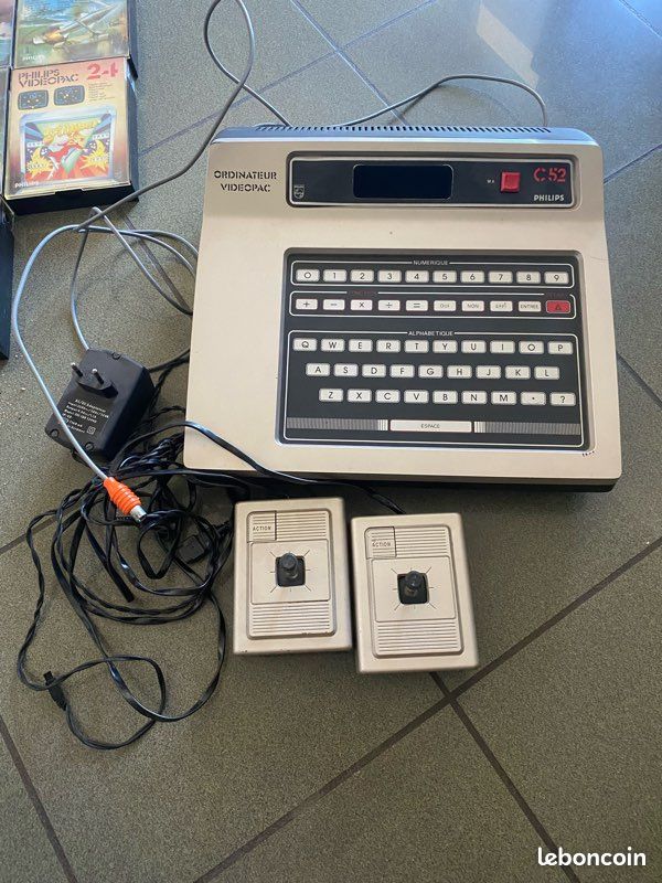 Videopac C52 Philips Ordinateur et 10 jeux (image 2)