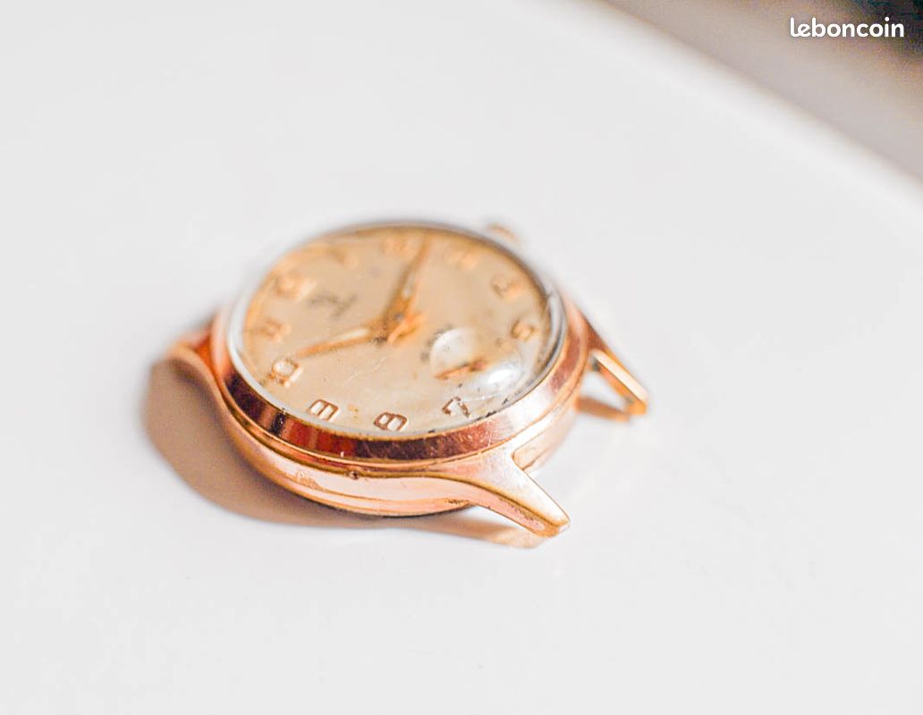Montre Mécanique Femme Vintage Camos - 15 Rubis - À Réparer - Occasion