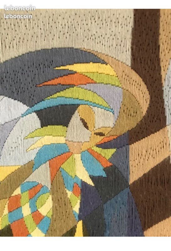 Grande tapisserie vintage (image 4)