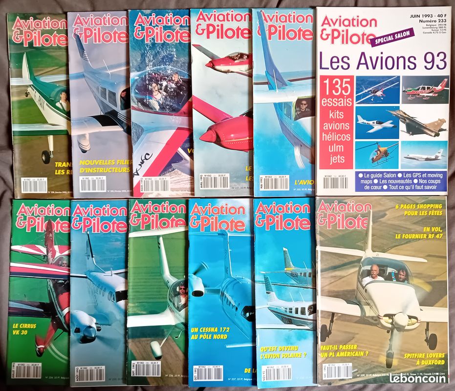 22 Magazines Model Aviation 2003-2006, Parfaits Pour Documentation, Livraison Gratuite