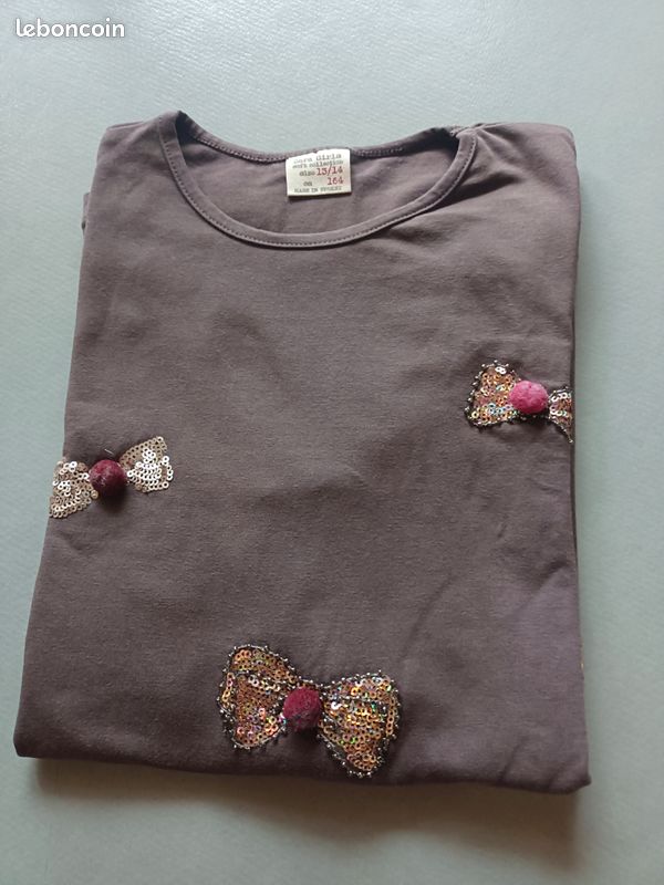 T-shirt manches longues enfant fille (image 6)