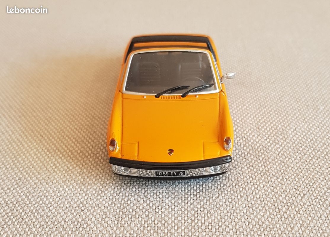 VW Porsche 914 Orange 1969-1976 – Miniature Minichamps 1:43 – Rare Concession VW