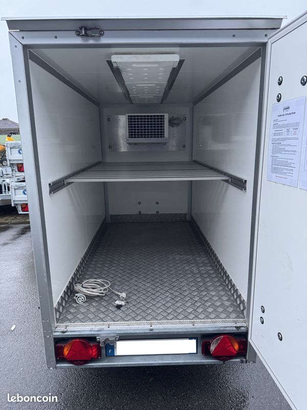 Remorque Frigo d'occasion 3m3 - 750kg (image 5)