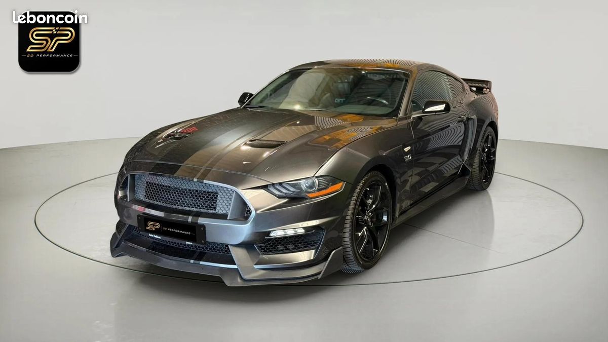 FORD Mustang GT * V8 5.0 * 466 ch * BVA * Cuir * GPS * Sièges Chauffants (image 1)
