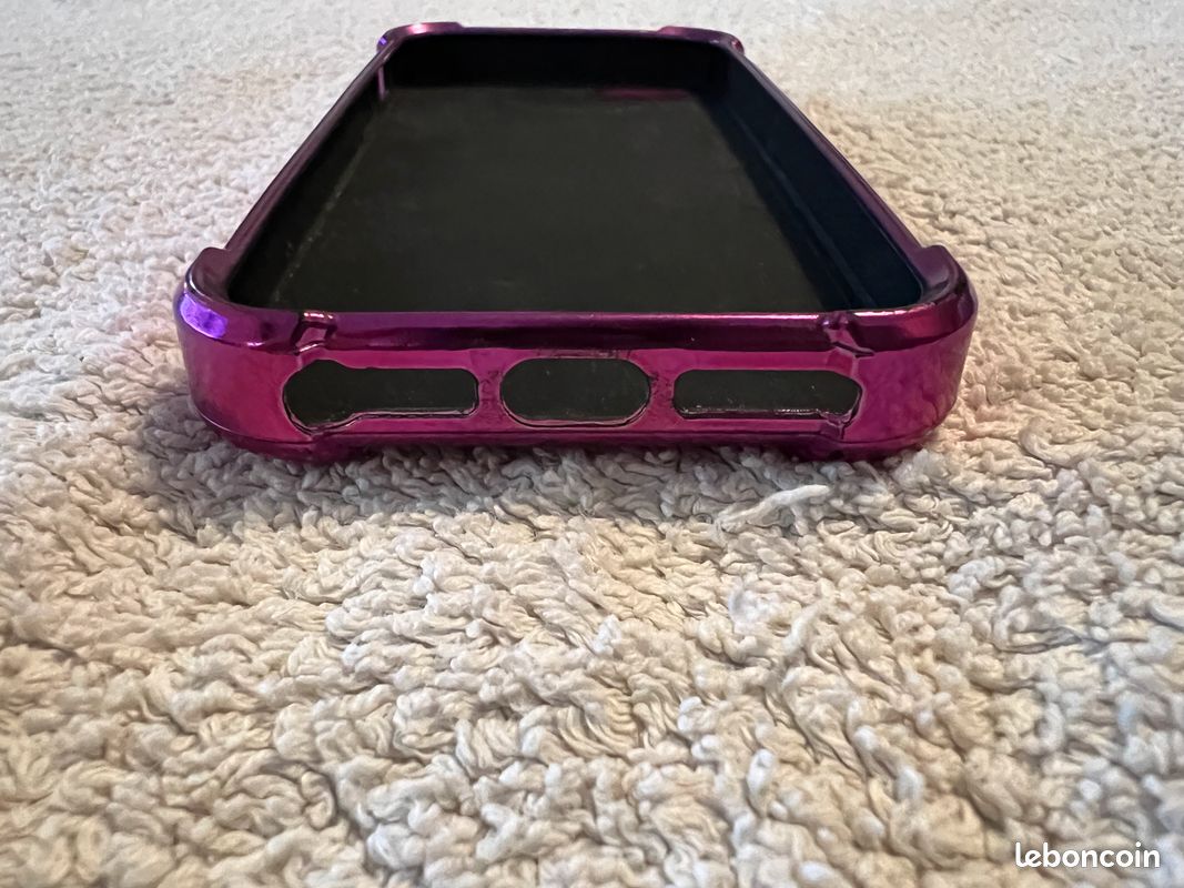 Coque Rigide IPhone 5 - Couleur Au Choix Rose Violet Orange Sarcelle - Neuve