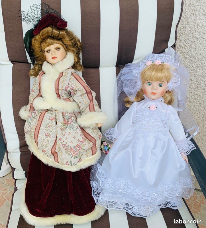 Lot de poupées en porcelaine neuves (image 3)