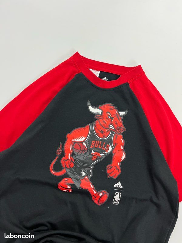 T-Shirt de Sport Basketball Adidas NBA Chicago Bulls 2013 Vintage
