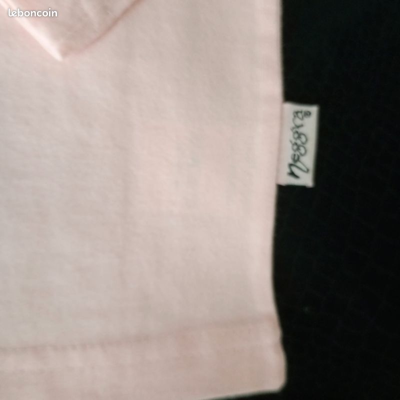 T-shirt blanc a manches longues (image 4)