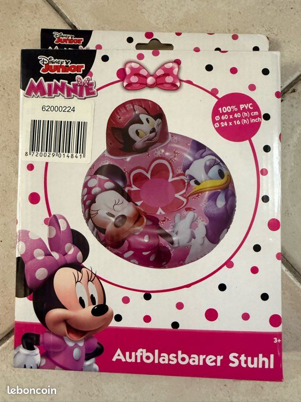 Fauteuil de piscine Minnie Bouée gonflable (image 1)