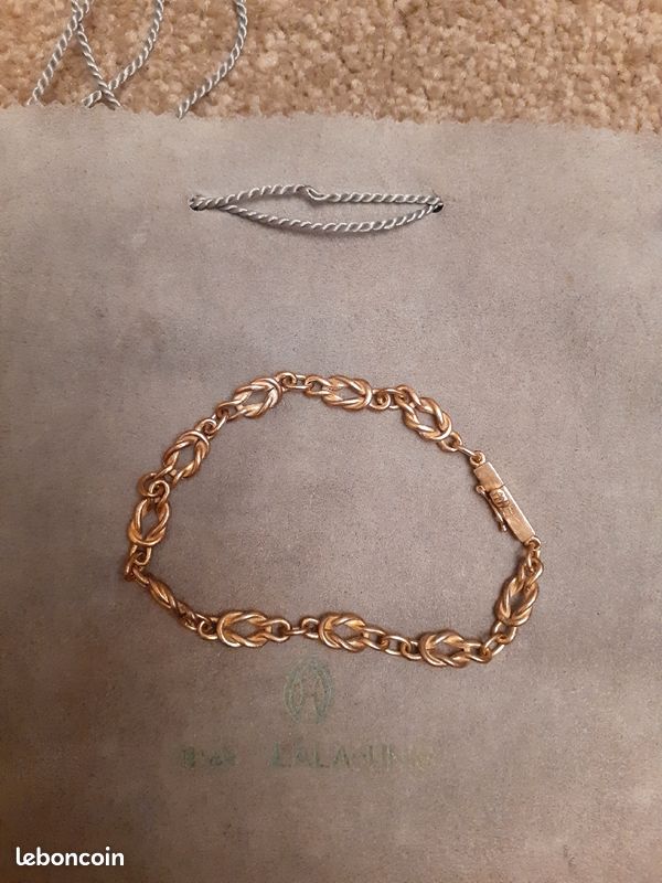Bracelet Lalaounis, les nœuds en or jaune (image 1)