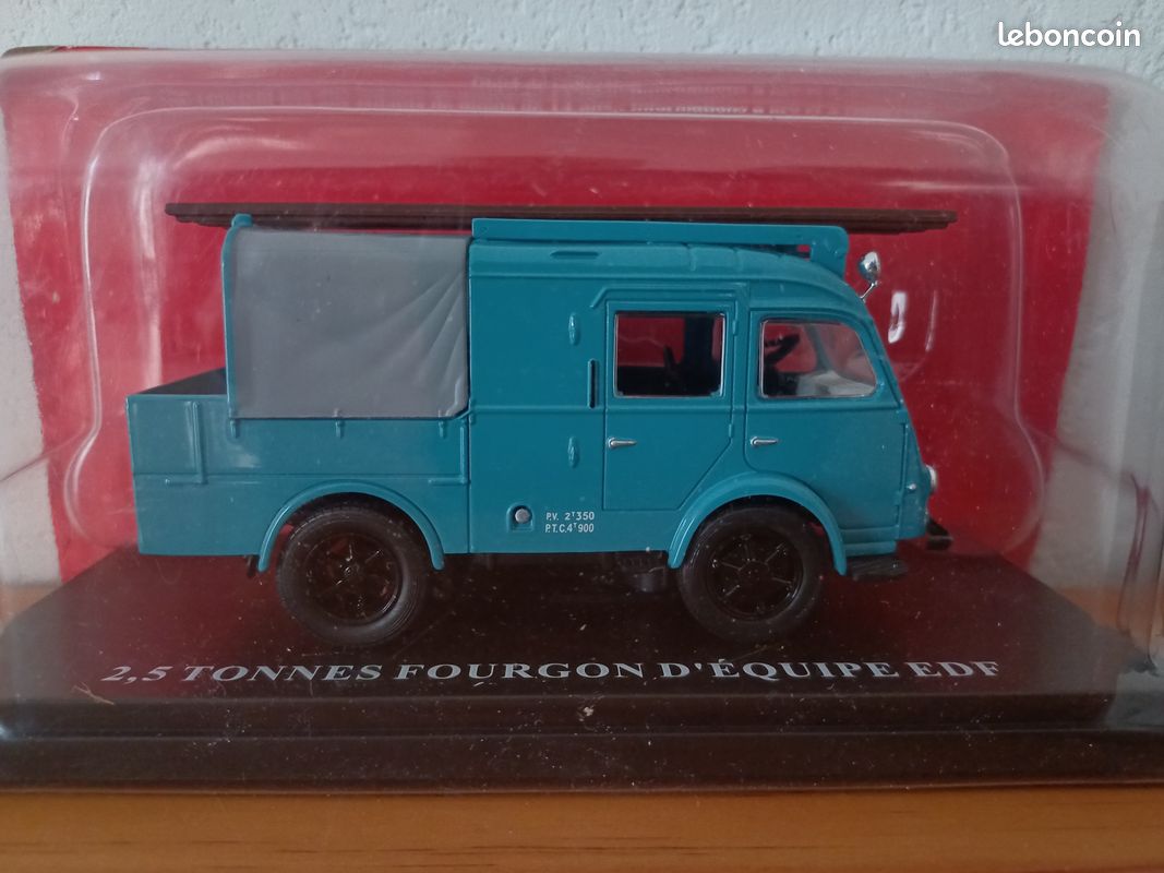 Renault 2,5 Tonnes Fourgon d'Equipe EDF 1/43 IXO (image 1)