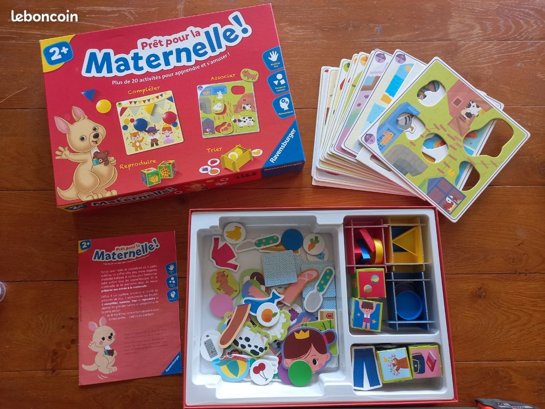 Mon Atelier Lecture - Coffret Complet éducatif - Apprentissage De La Lecture 50 Activites Ravensburger Des 5 Ans~22bo4hp5plo01