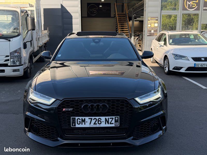 Audi RS6 Avant Performance 4.0 TFSI V8 605 ch – Attelage – Apple CarPlay – Historique Audi (image 7)