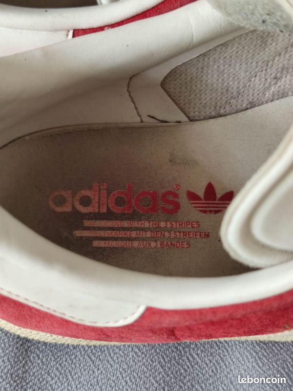 Adidas Gazelle - point: 44 1/3 - bon état (image 4)
