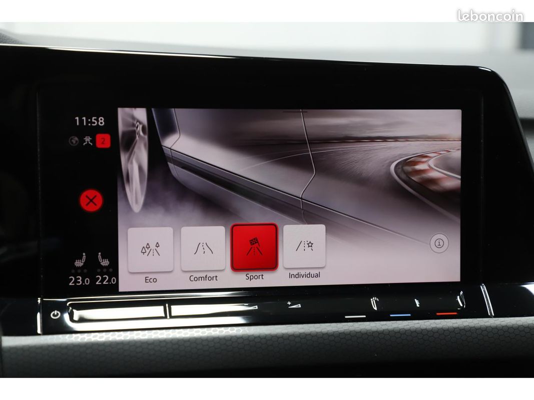 Volkswagen golf viii gti 2.0 tsi 245 dsg 7 camera/carplay/ja18/s.chauffants (image 24)